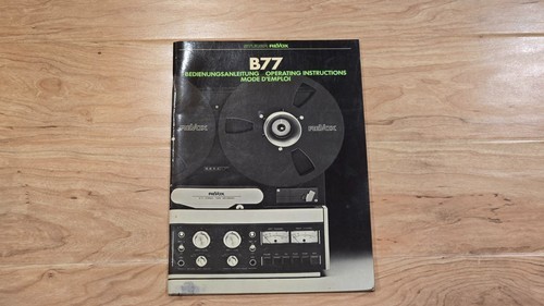 Studer revox b77 reel - studer,